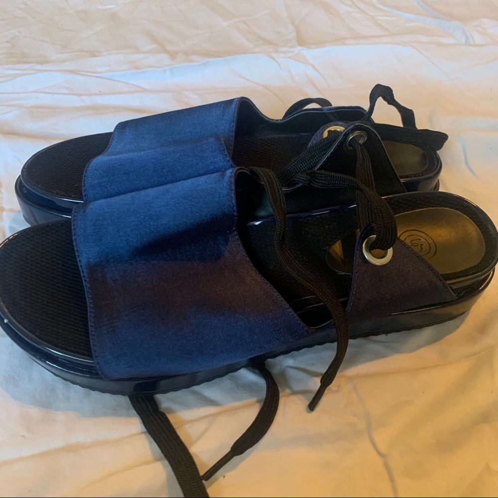 Urban Outfitters Patent Sandals